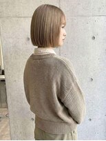 シェル 吉祥寺(shell)&nbsp;くびレイヤーエモージュグレージュカラーくびれショート/吉祥寺