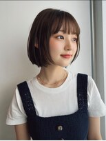 アシャ ヘアー ソリューション 神戸店(asha hair solution)&nbsp;イメチェン/ピンクベージュ/アンブレラカラー/前髪/摂津本山