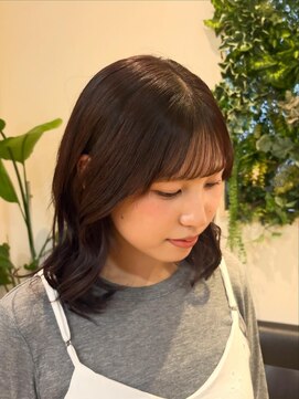 エス Sスタイル 艶髪春カラー