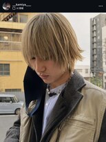 バディ 中野駅前店(BUDDY) メンズカット+メンズデザインカラー【メンズウルフ】