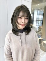 イヴ 原宿(I've)&nbsp;オリーブグレージュ×レイヤーカット◎
