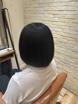 ケア アンド デザイン ココロ(care&design KOKORO) 暗髪ブルーブラック!