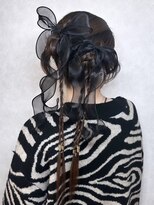 ベル サウス(BHEL south) 黒リボンで魅せる韓国風ヘアアレンジ 【津市/久居】