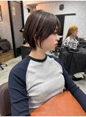 那覇美容室/おもろまち美容室/ショート/顔周り/小顔ショート