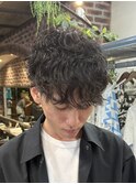 2wayできる！色気スネークパーマ