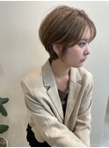 ◆ 【夏ショート】ハイトーンベージュ×大人ハンサム【新小岩】