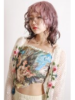 ステラ ヘア デザイン サロン(STELLA hair design salon)&nbsp;桜ピンク×エンドカラー【浅野】