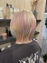 ジャス(jas)&nbsp;ペールベージュ×オーダーメイドデザインカラー