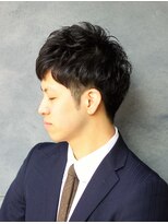 ノイセル(Noisyle)&nbsp;セミウエット　ビジカジ　ツーブロック　ネープレス　マットヘア