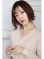 ヘアーアンドメイク シークタチカワ 立川店(Hair&Make Seek) 【seek  立川】ボブレイヤー　イノセントカラー