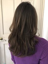 ロンドアベニール 北千住(Lond avenir)&nbsp;セミロング　ウルフ　レイヤースタイル　担当　namie