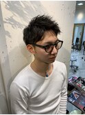 【YUKI】アップバング×ショート×刈り上げ
