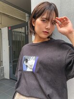 ヘアサロンエム 川越(HAIR SALON M)&nbsp;耳かけレイヤーボブ☆フォギーベージュ
