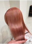 【夏カラー】アプリコットピンクオレンジ