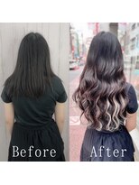 あるじゃんすー 心斎橋店&nbsp;ホワイトベージュ#シールエクステ#リラックスウェーブ#心斎橋