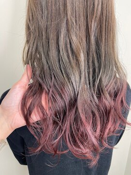 ヘアリゾートエーアイ 高田馬場店(hair resort Ai) 20代30代40代マロンベージュ/Aラインボブ/かきあげ[高田馬場駅]