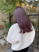 ニコアヘアデザイン(Nicoa hair design) ラベンダーピンク