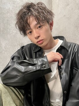 エムスラッシュ たまプラーザ(M.SLASH) たまプラーザ/メンズカット/ツイストパーマ/センターパート