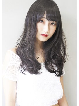 ガリカ(Gallica kinshicho) ☆ ツヤ × ブルージュカラー ☆  ひし形シルエット☆モードヘア