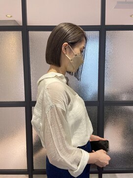 ヨーク(YOKE) 【YOKE】大人ワンレングスボブショートボブケアブリーチ