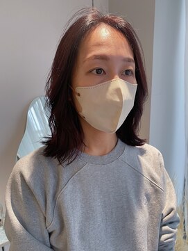 シプレ(cipre) ミディアムレイヤー×ラベンダーピンク