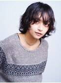 【UNIX港北】フェイスレイヤーウルフボブ#くせ毛風