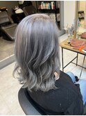 ハイトーンカラー シルバーアッシュ