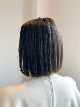 ブルーブラン(blue blanc) パッツンボブ