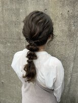 ペイジバイネオリーブ 吉祥寺店(Paige by Neolive)&nbsp;編みおろしヘアアレンジ