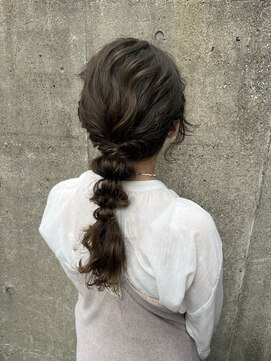 ペイジバイネオリーブ 吉祥寺店(Paige by Neolive) 編みおろしヘアアレンジ