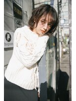 トゥーリ 薬院店(tuuli)&nbsp;tuuli☆20代30代40代ベビーバングショコラベージュワンカール