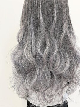 グロウ 大井町(grow) 《grow 大井町》ブリーチ×ホワイトグラデーション