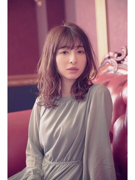 ルルディ バイ アフロディーテ銀座(luludi by APHRODITE) 20代30代40代50代/前髪/マチルダボブ/インナーグレージュ/銀座