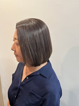 ピュアソウル(Pure Soul) ニューヨークドライカット×美髪ストレート×ボブ