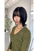 @sei___sandインナーカラー/ウルフカット/鹿児島中央駅