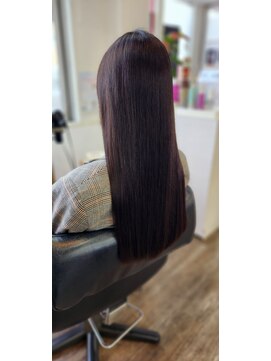 美容室インペリアル ツヤ髪ストレート