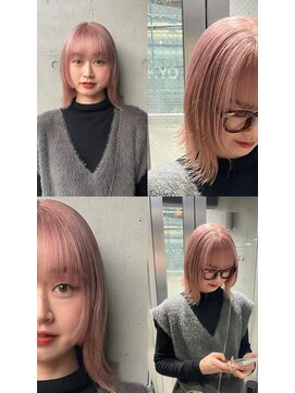 アルカナ 明治神宮前原宿(ARCANA) ミルクティーピンク/グレージュ/ハイトーンカラー