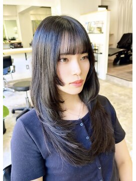 トエン(toen) ちょっぴりモードに♪ロングハイレイヤー