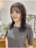 ラフに決まるリラックスウェーブ 前髪パーマ / 井上
