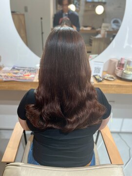 ブーケ(bouquet) ゆるふわコテ巻き風パーマ