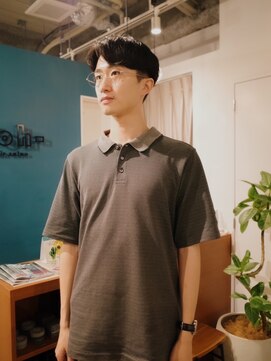 ヨー(Yoh-) 【センターパート/星亘祐】ニュアンスパーマ/カルマヘア