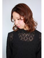 カイノ イオンモール倉敷店(KAINO)&nbsp;ミディアムボブ×ウェーブパーマ