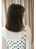 明感インナーカラー小顔エアストレートTb8越谷20代30代40代