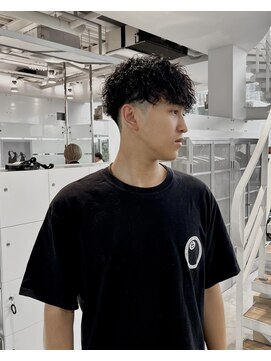 ブランコジーサウス(BLANCO G South) ツイストスパイラル/縦落ち/刈り上げマッシュ