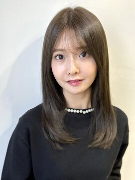 エトワ 新宿(ETOWA) ストレート 10代20代30代◎小顔 ワンカール 髪質改善 韓国 新宿