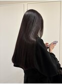 ラベンダーブラウン×ロングヘアー
