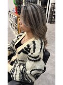 20代30代シャドールーツバレイヤージュブリーチ立体感ハイライト