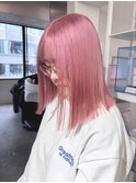 12622ラベンダーミルクティーワインレッドボブチェリーレッド