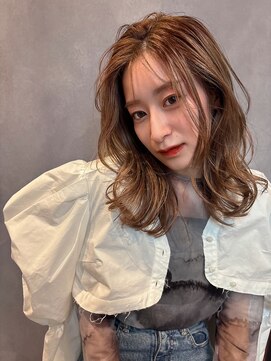 ビューティーサロン ペイジ(Peige) 【Peige】透明感×こなれ感　ベージュ