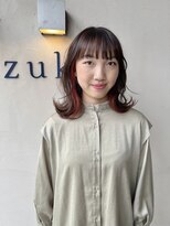 シズク(sizuk)&nbsp;♪ボブ × イヤリングカラー♪